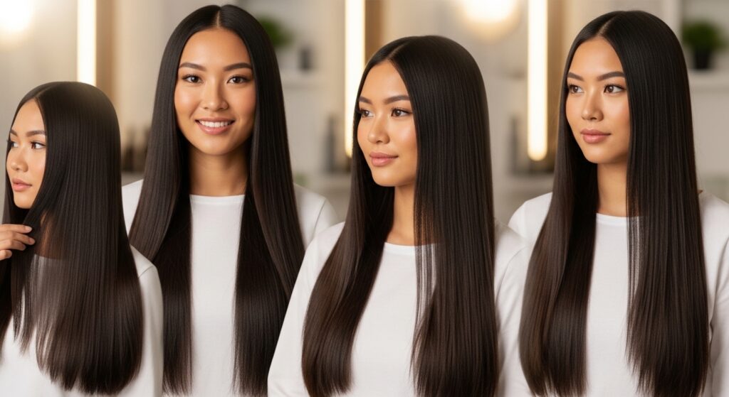 Asian Girls Hair Beauty Secrets for Silky & Shiny Hair